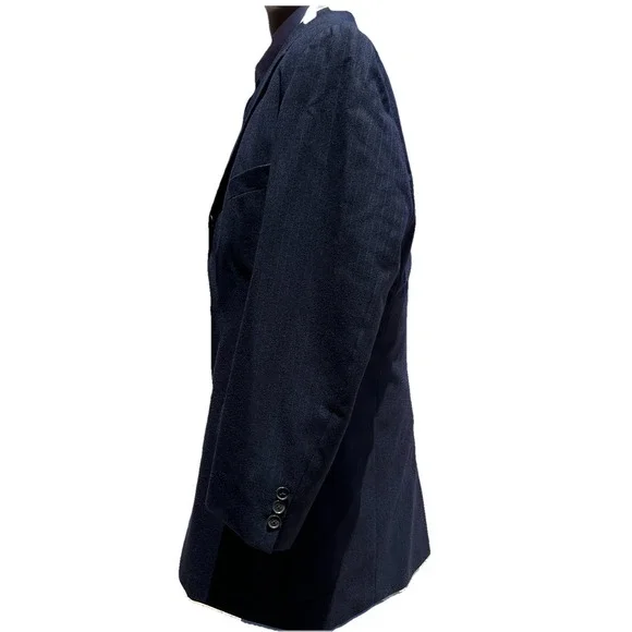 Hugo boss Hield made in‎ England Men (42) three button, navy pinstripe blazer